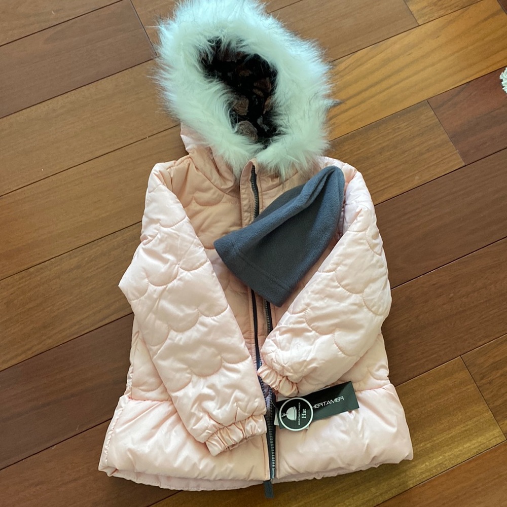 Weathertamer girls puffer coat